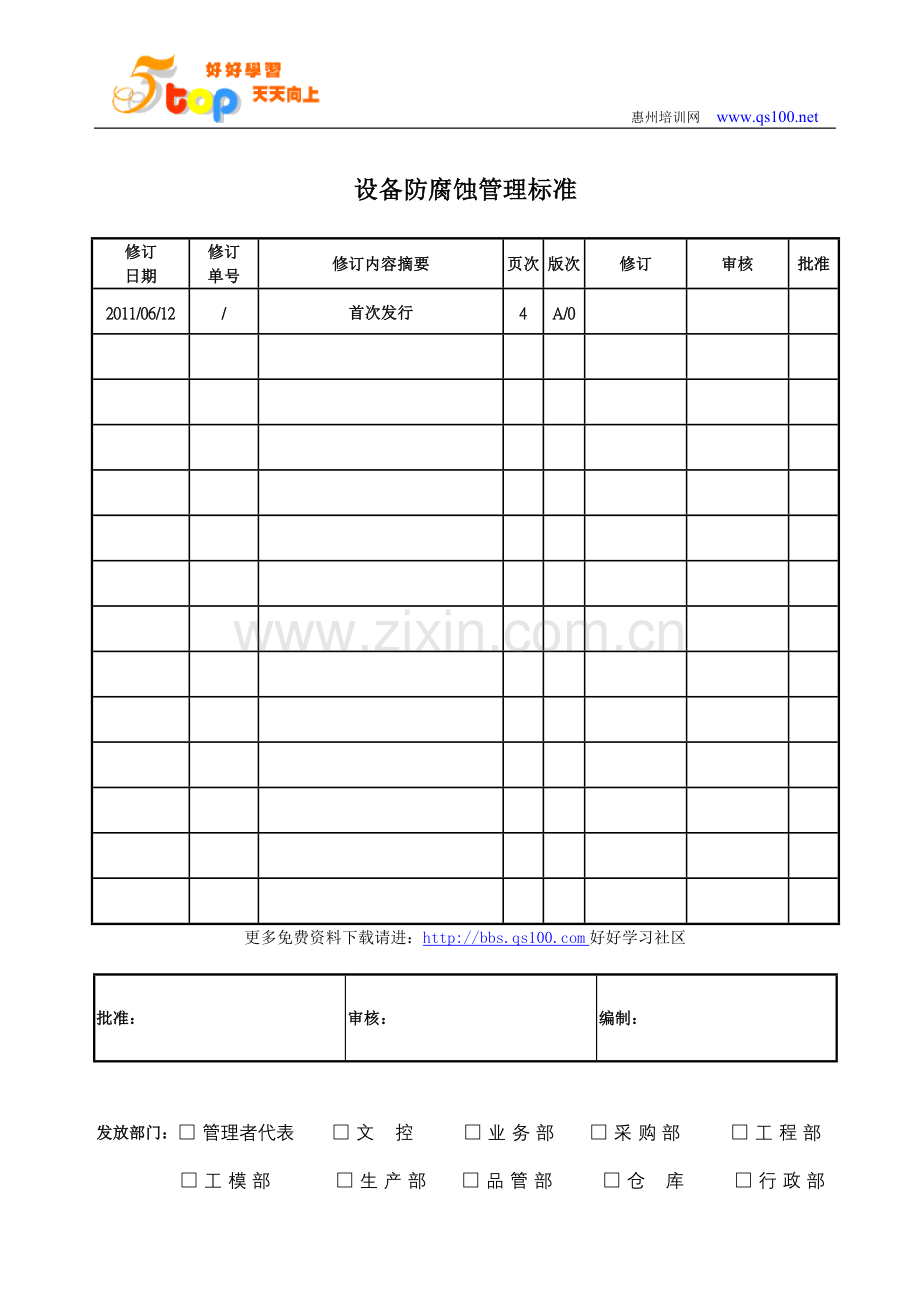 设备防腐蚀管理标准.doc_第1页