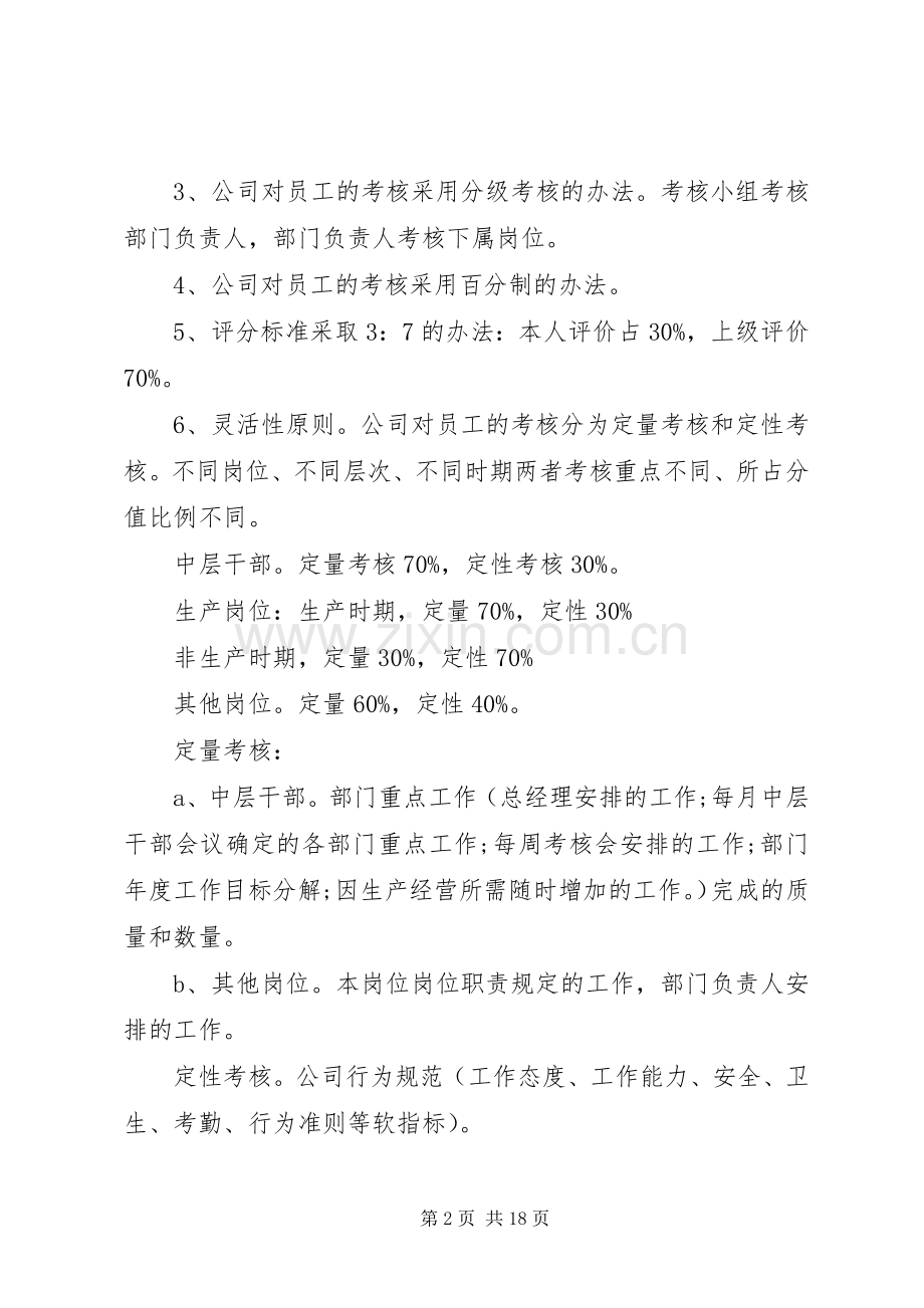 公司考核规章制度范文.docx_第2页