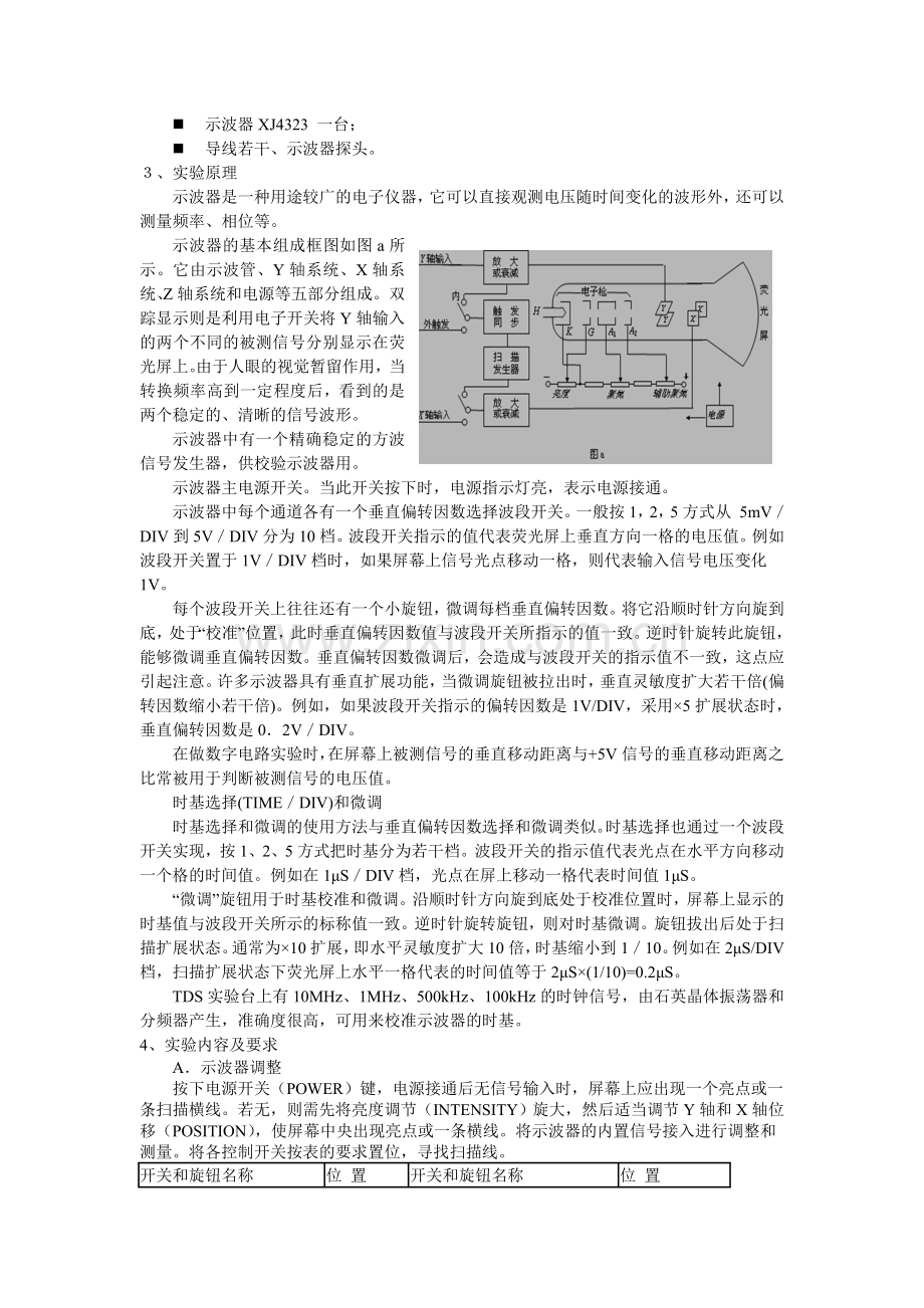 《电子技术与数字逻辑》课程实验教学大纲修订.doc_第3页