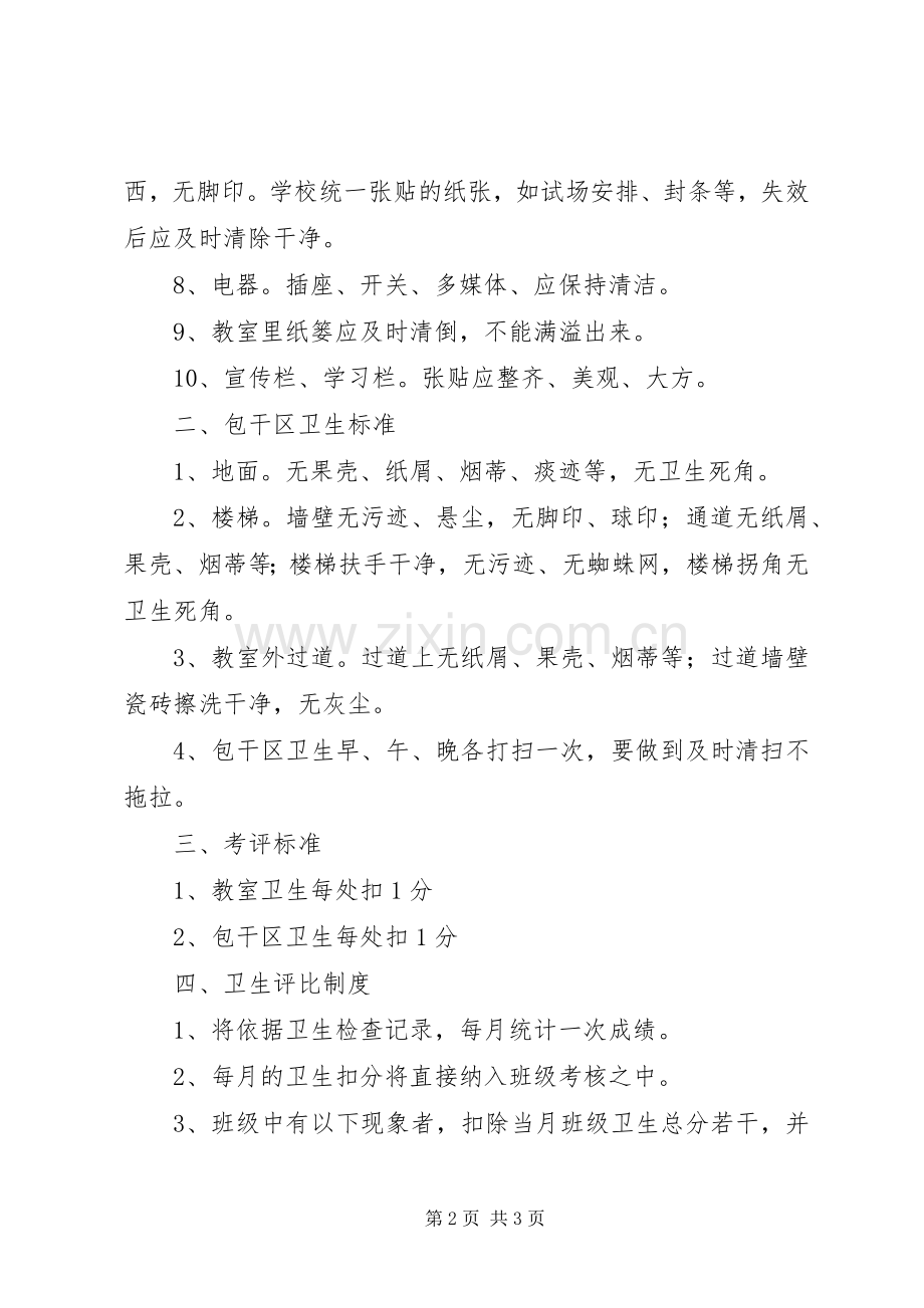 学校卫生检查评比规章制度及评分细则.docx_第2页