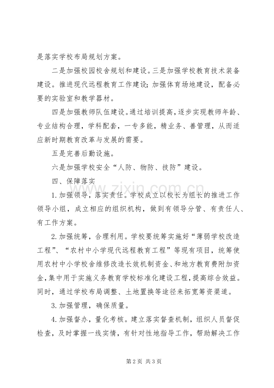 学校标准化建设目标管理规章制度 .docx_第2页