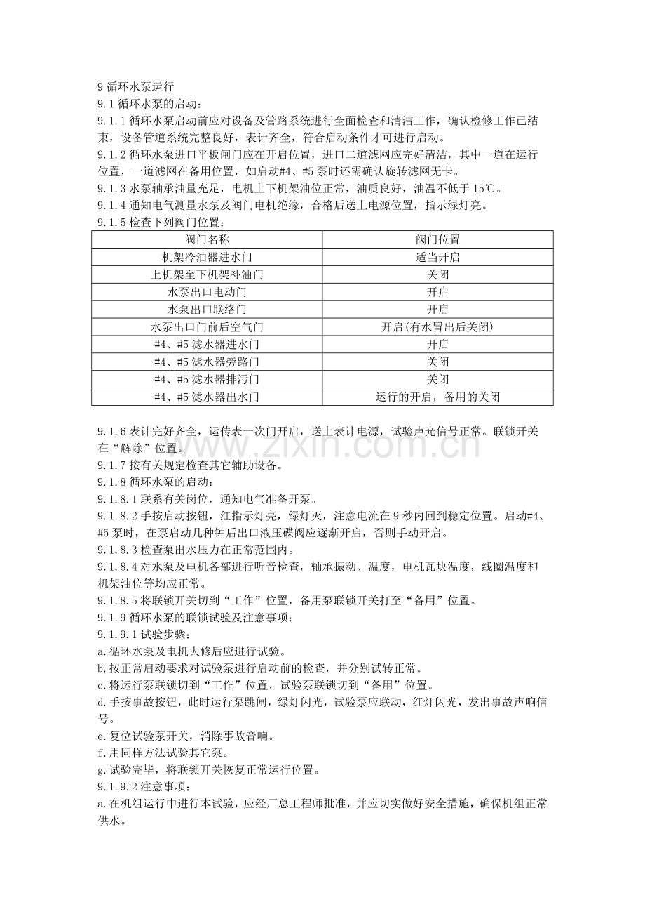 循环水泵运行.doc_第1页