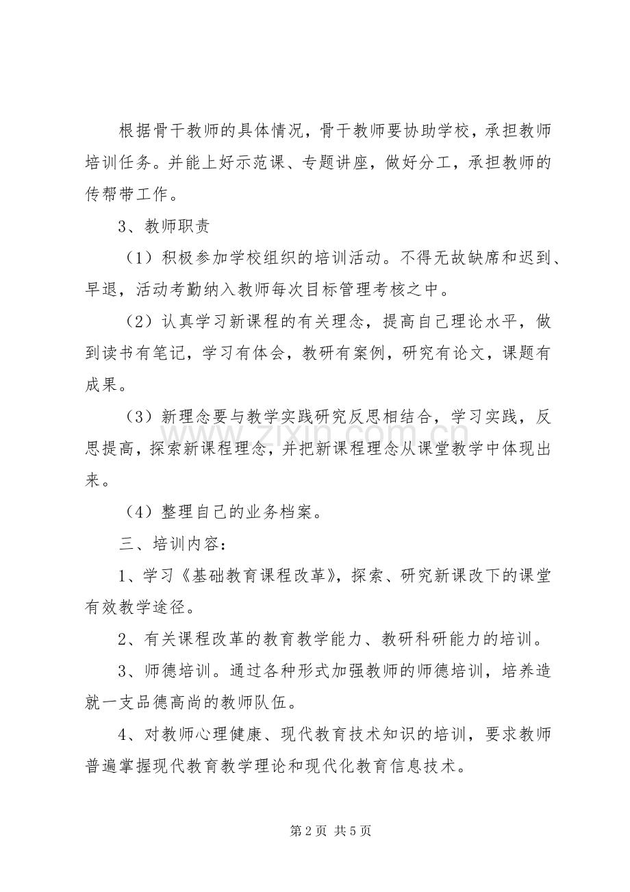 学校本培训管理规章制度 (2).docx_第2页