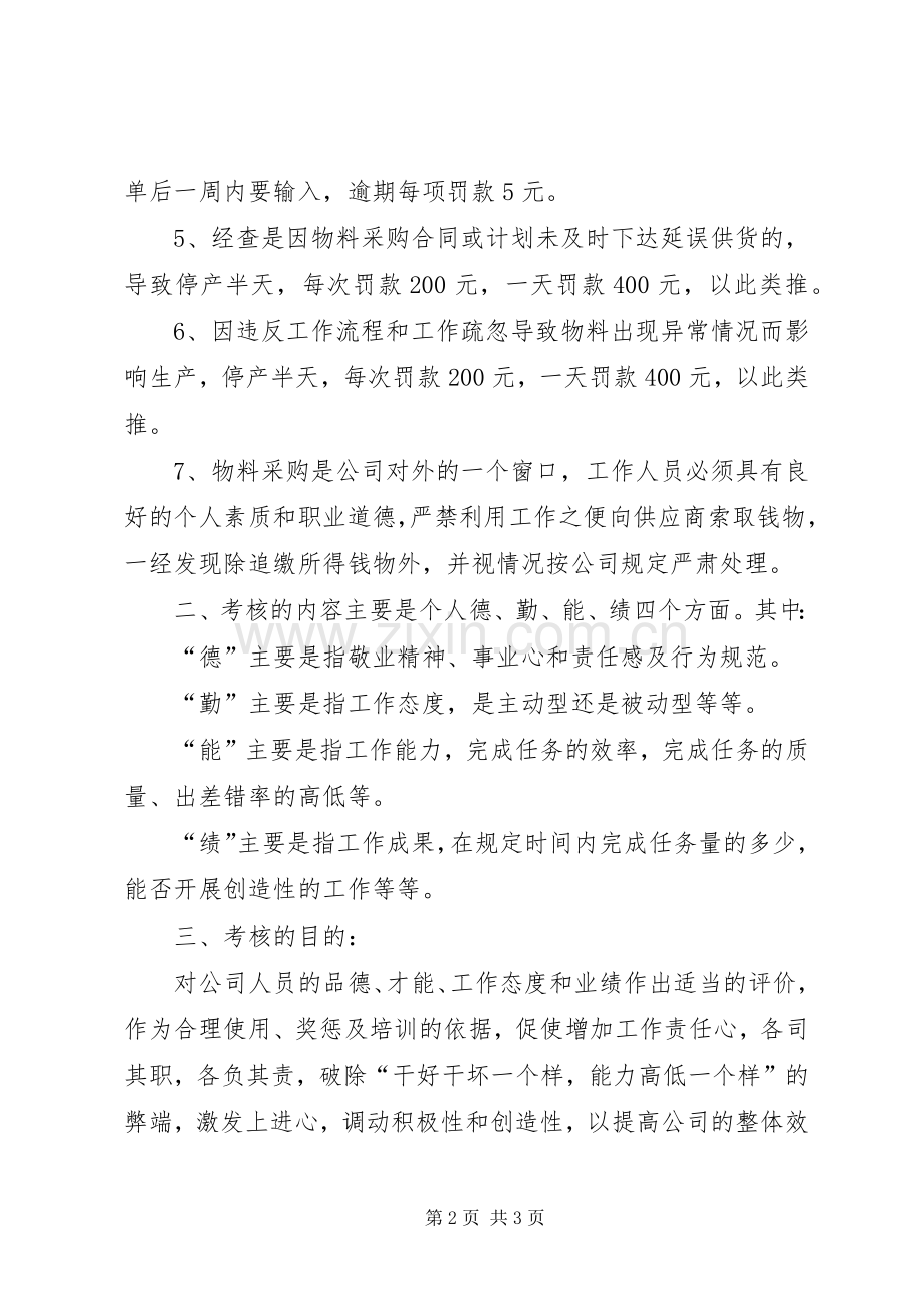 物料部管理规章制度细则.docx_第2页