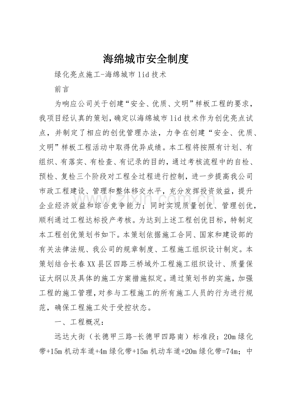 海绵城市安全规章制度细则.docx_第1页