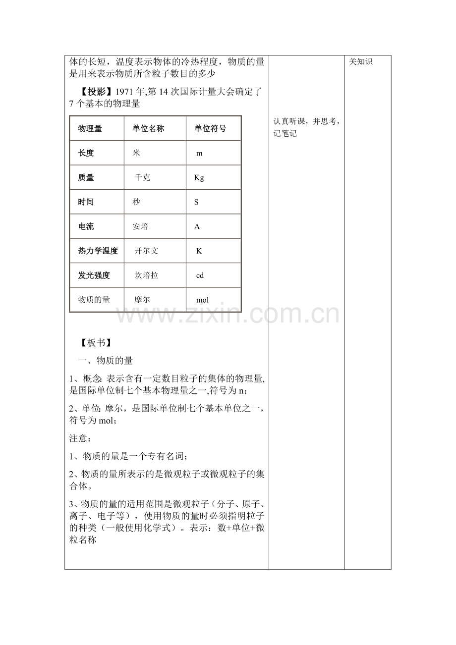 物质的量(第1课时)教学设计1.doc_第3页