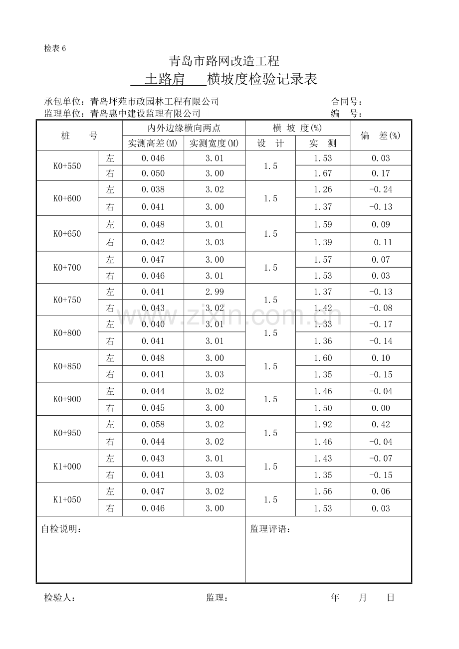 路肩评定表.doc_第2页