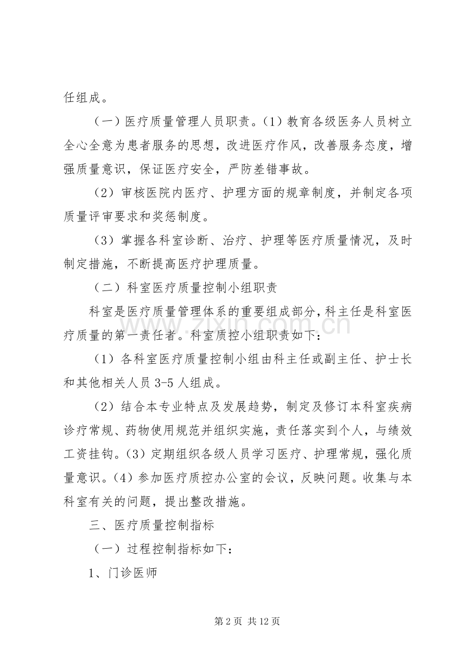 横路卫生院医疗质量管理规章制度.docx_第2页