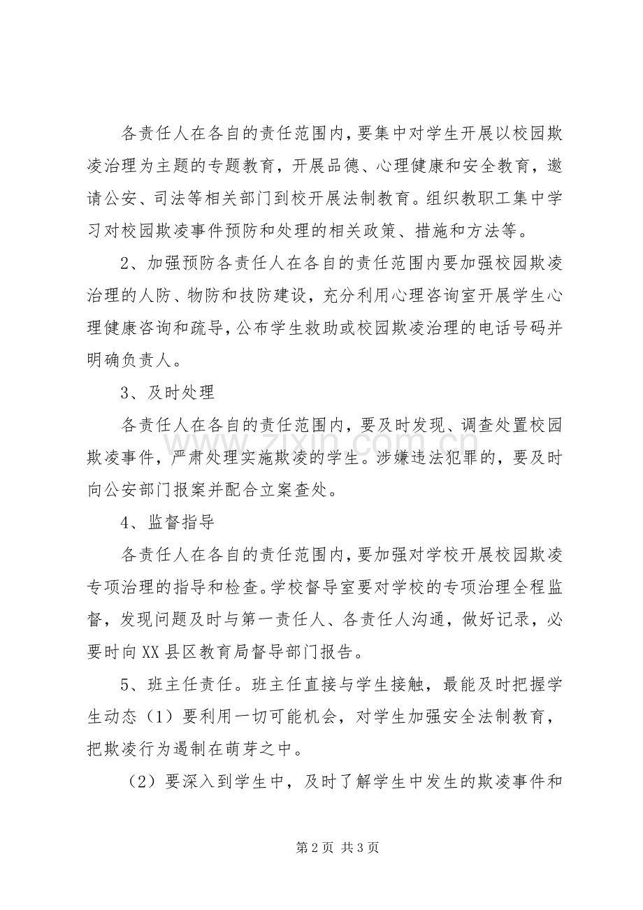 校园欺凌治理管理规章制度 .docx_第2页