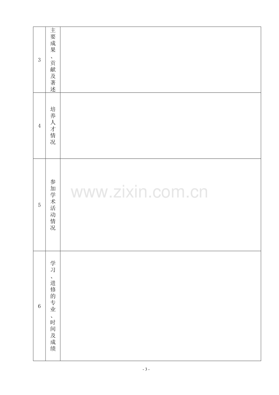 专业技术人员年度考核表(空表).doc_第3页