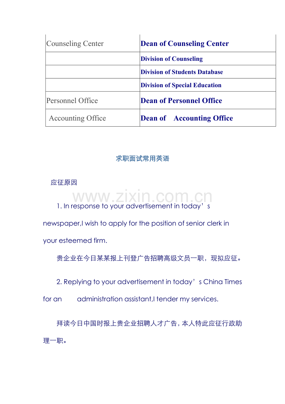 2022年求职面试常用英语.doc_第3页