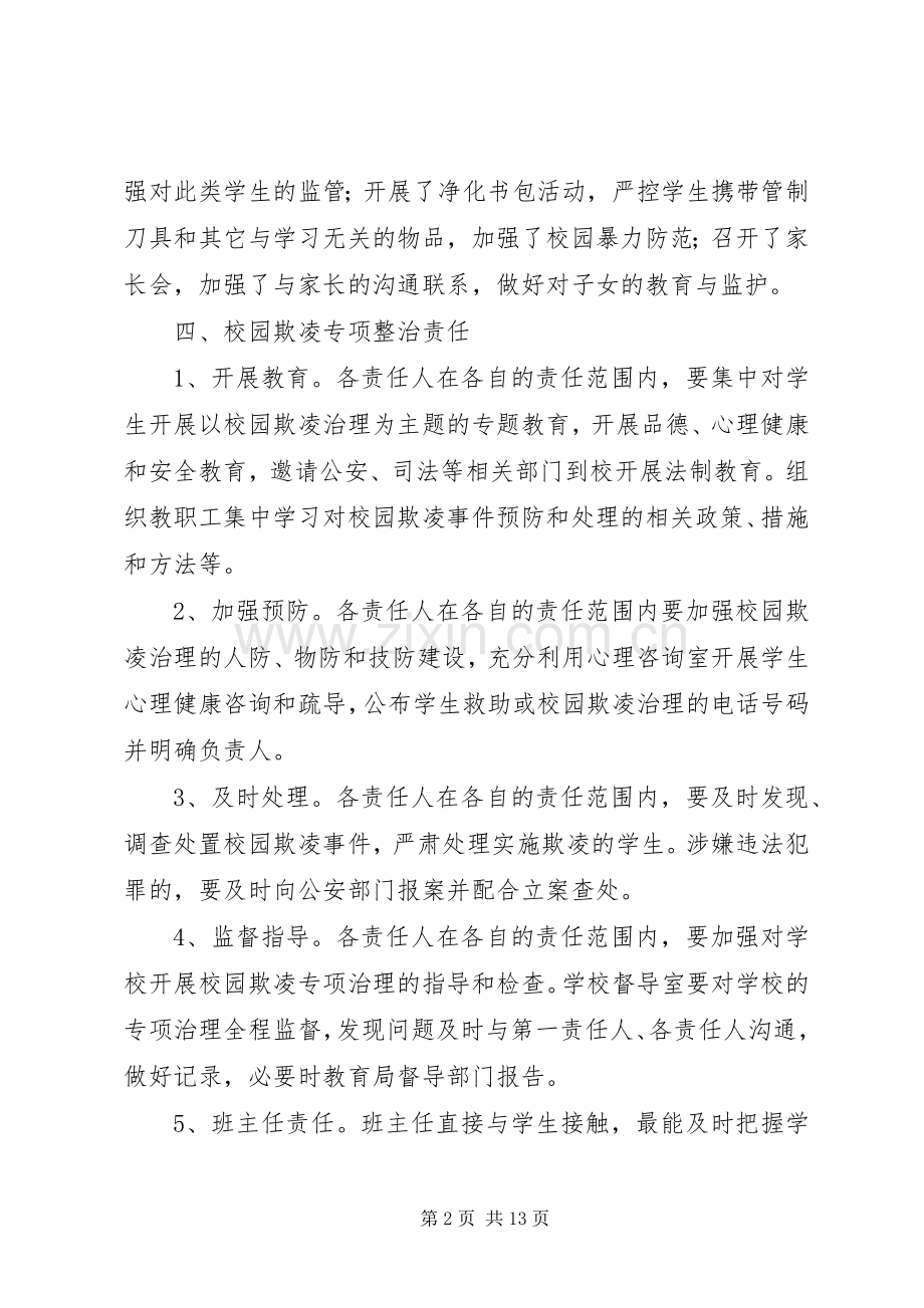 学校园欺凌预防和处理规章制度(2).docx_第2页