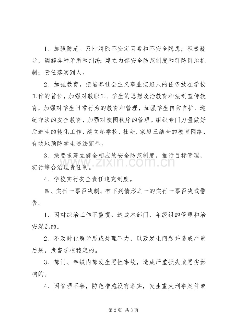 学校综合治理工作规章制度 .docx_第2页