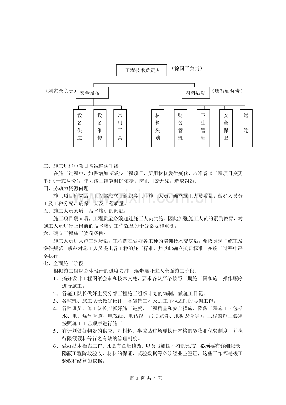 装饰工程施工的组织与管理.doc_第2页