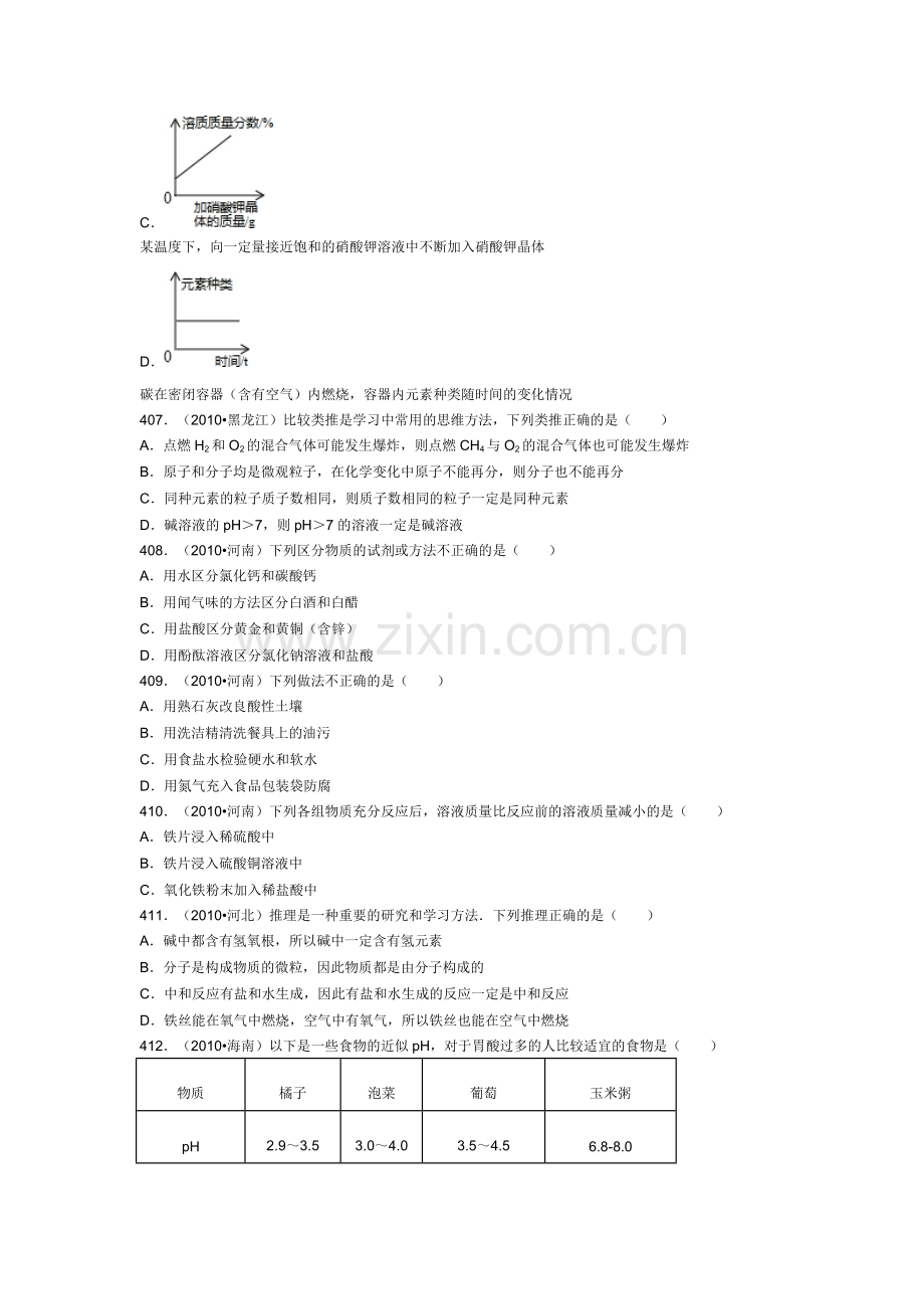 初三化学《酸和碱》之中考真题(九).doc_第2页