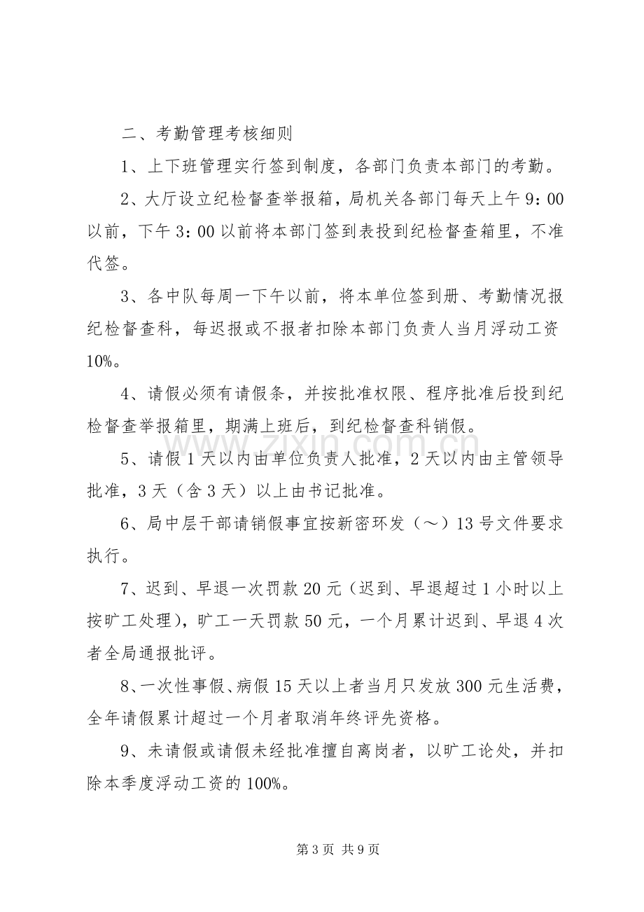 局内部管理规章制度(2).docx_第3页