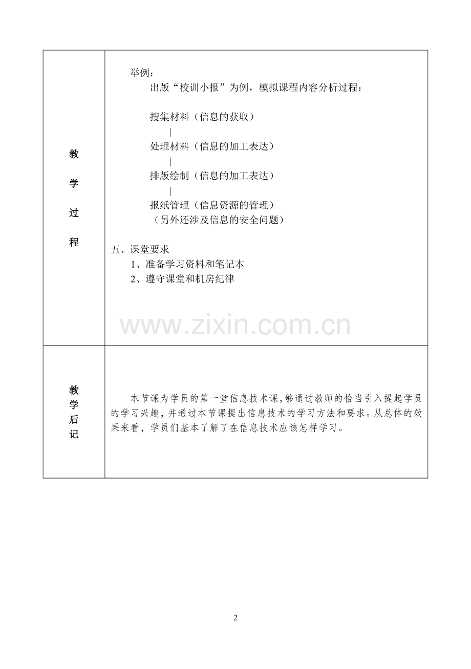 老年《信息技术基础》教案.doc_第2页