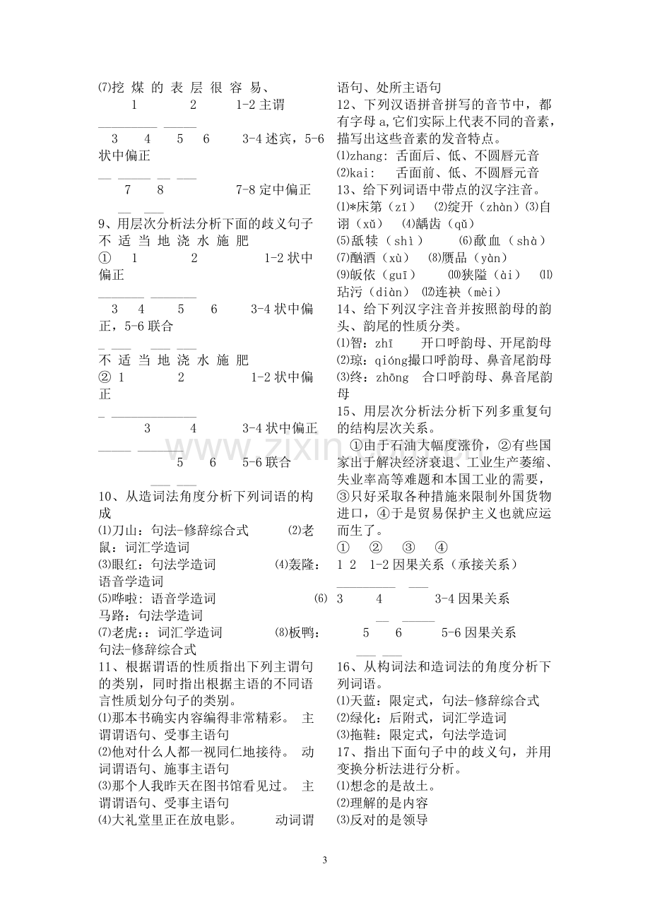 现代汉语专题2.doc_第3页