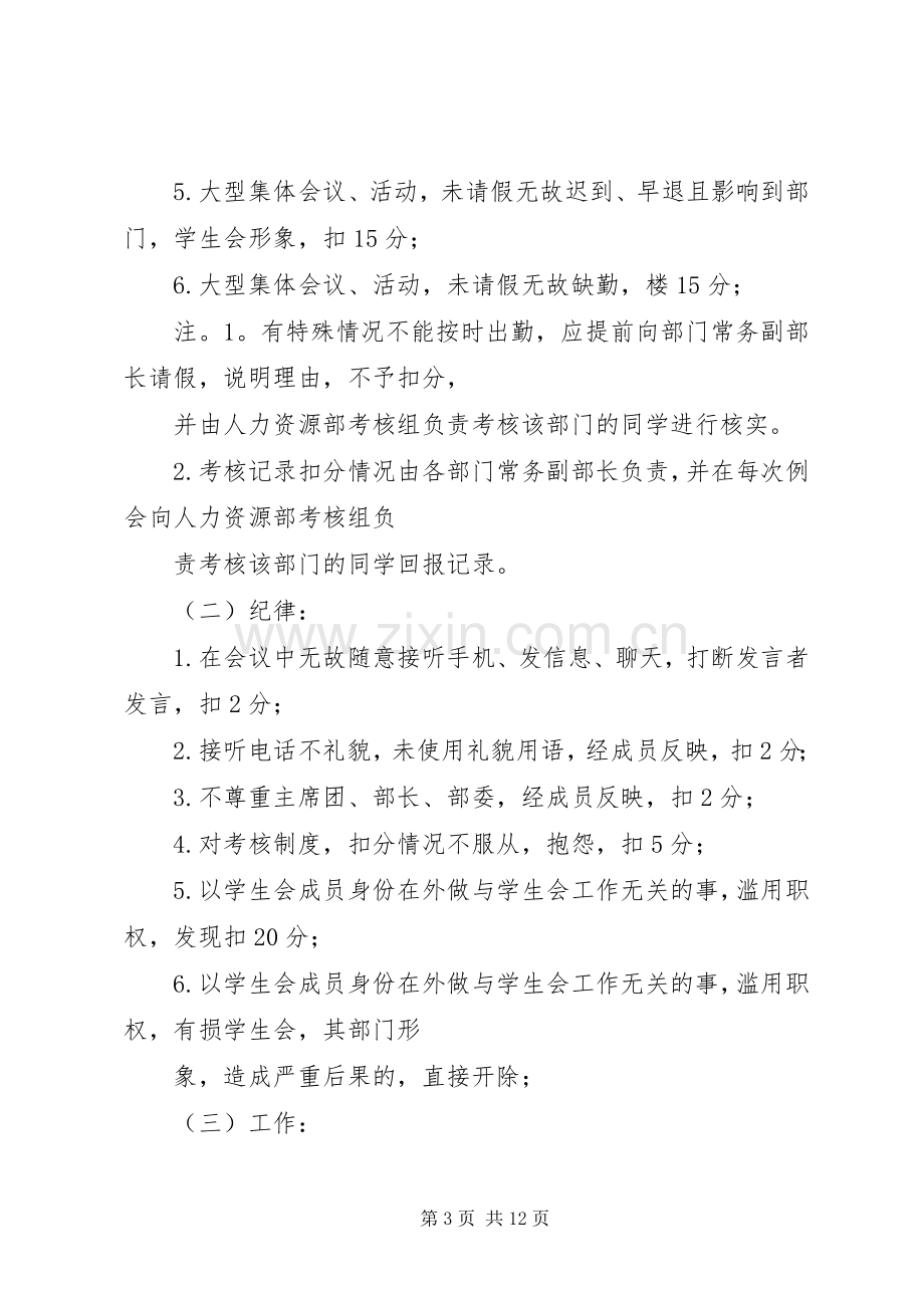 人力资源部培训考核评估规章制度.docx_第3页