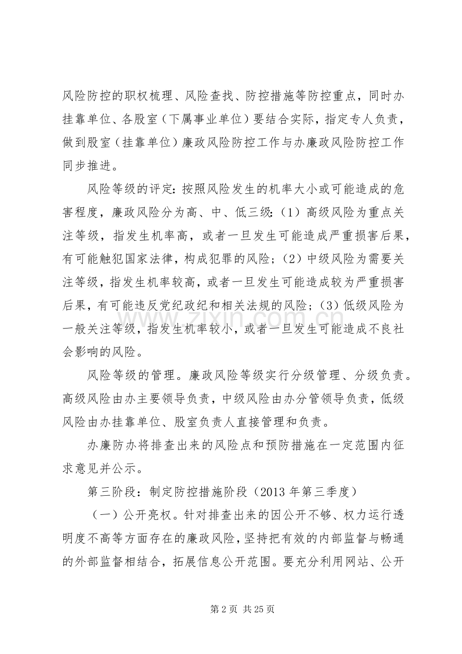 廉洁风险防控规章制度多篇.docx_第2页