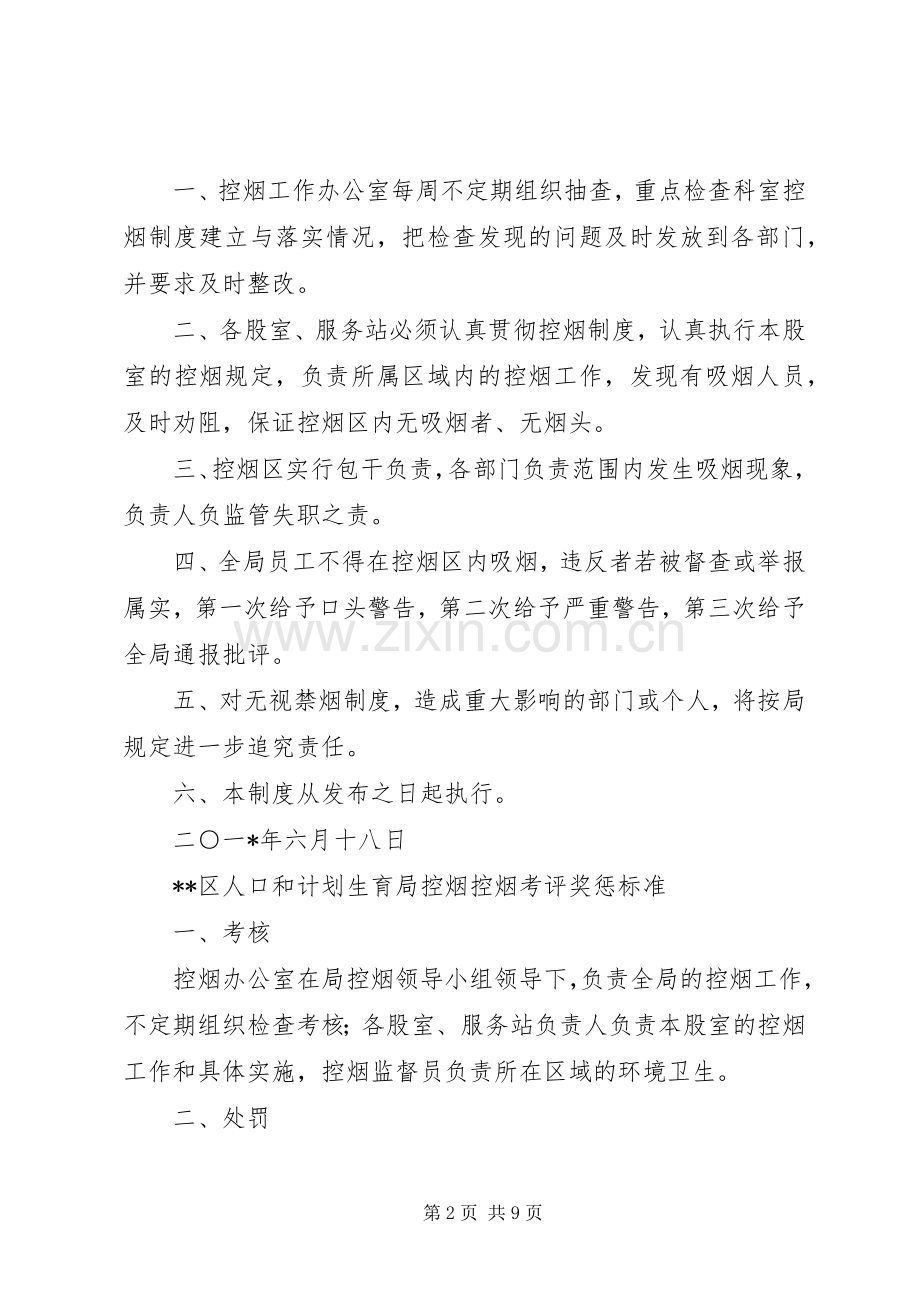 控烟考评奖惩规章制度(2).docx_第2页