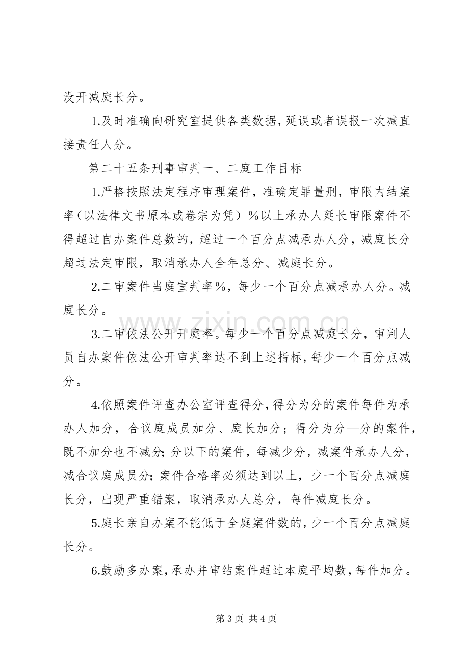 法院岗位责任目标量化管理考核规章制度 (2).docx_第3页