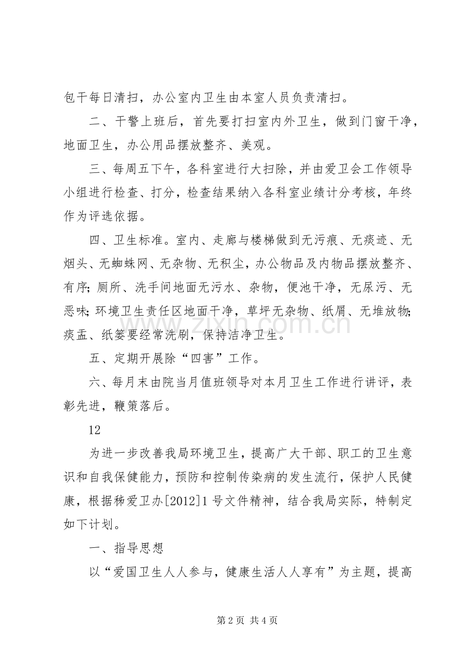 社区爱国卫生月工作管理规章制度 .docx_第2页