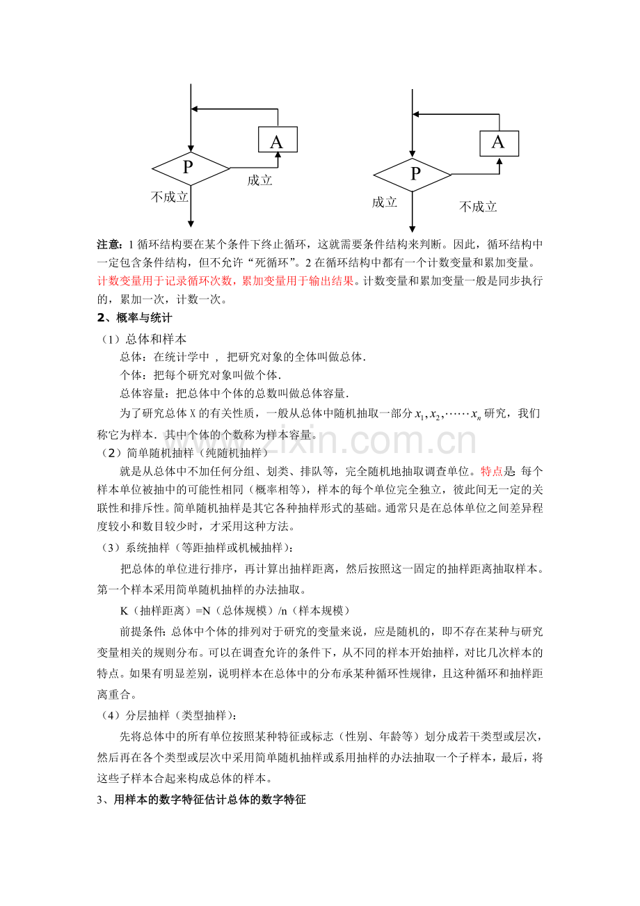 概率统计与复数复习.doc_第2页