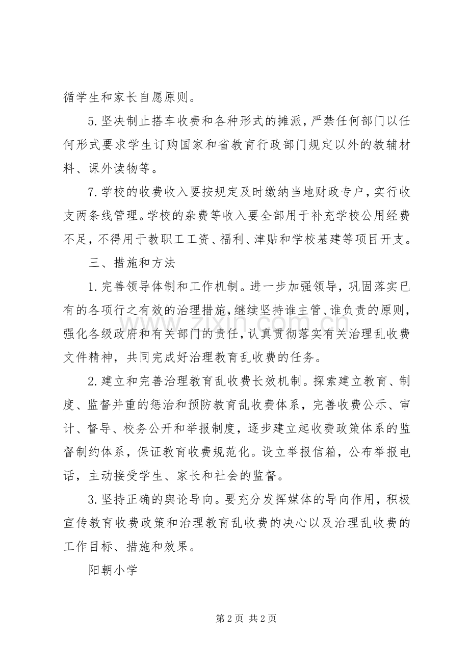 学校治理乱收费工作责任规章制度.docx_第2页