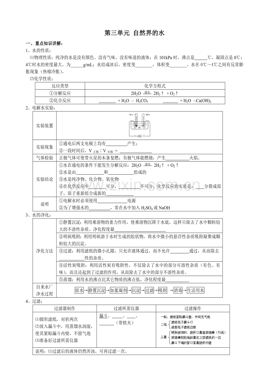 第四单元物质构成的奥秘.doc_第1页