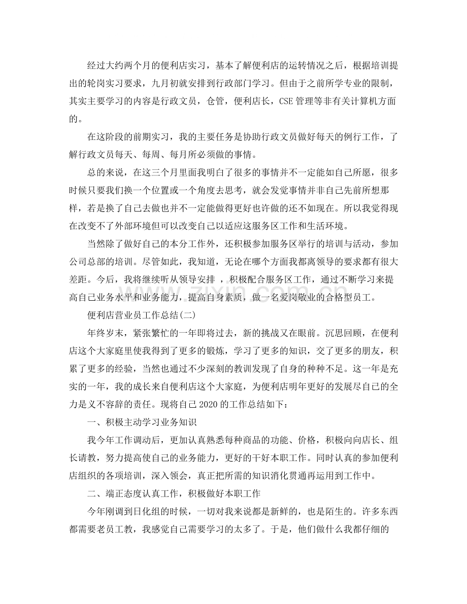 便利店营业员工作总结有哪些.docx_第3页