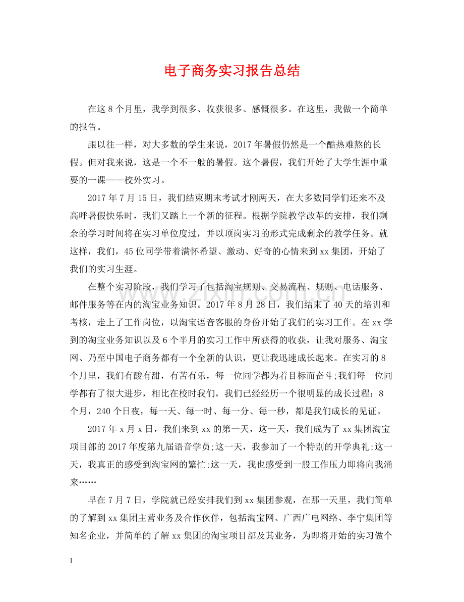 电子商务实习报告总结2.docx_第1页