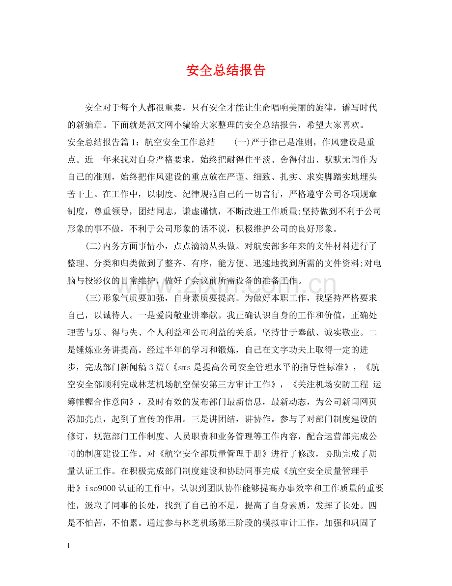 安全总结报告.docx_第1页