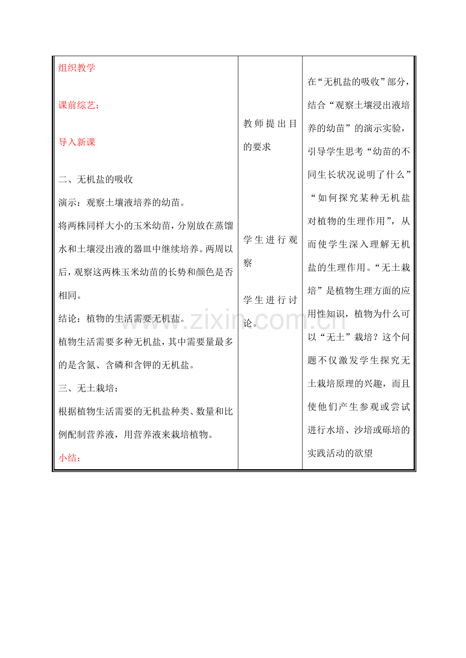 七年级生物上册《呼吸作用》教案3 北师大版.doc_第2页