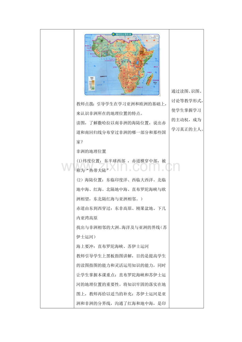 八年级地理下册 6.4撒哈拉以南非洲教案1 中图版-中图版初中八年级下册地理教案.doc_第2页