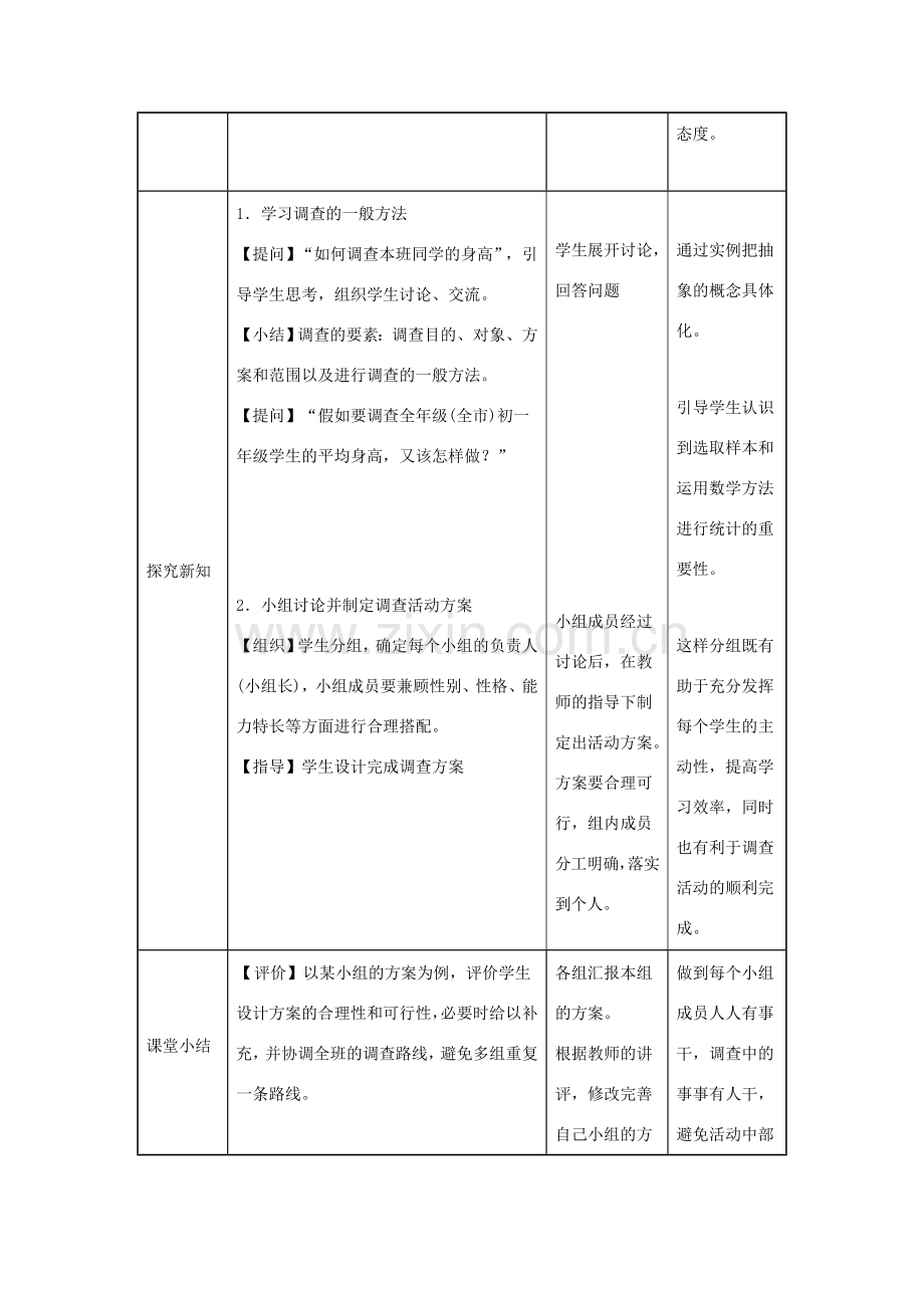 七年级生物上册 1.1.2《调查周边环境中的生物》教案2 （新版）新人教版-（新版）新人教版初中七年级上册生物教案.doc_第3页