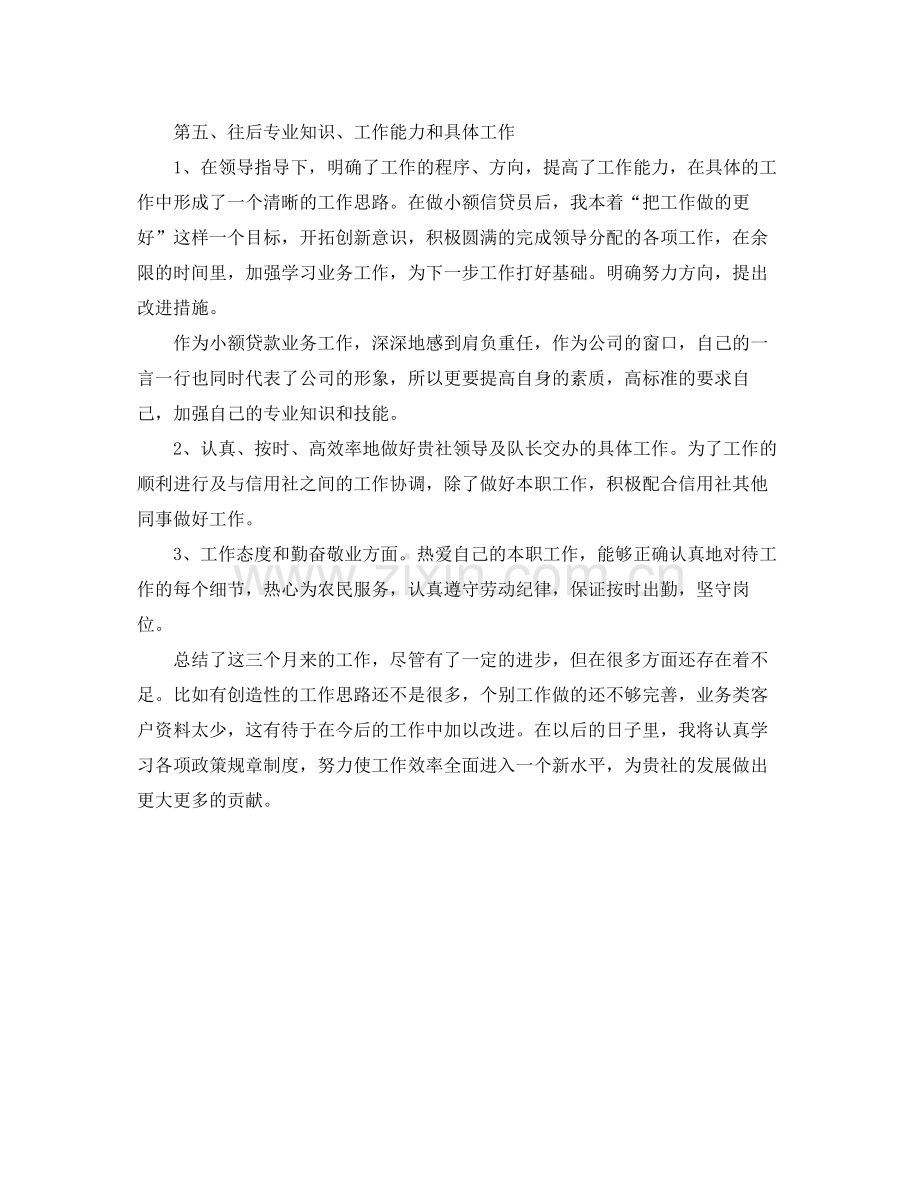 银行信贷员年终个人总结.docx_第3页