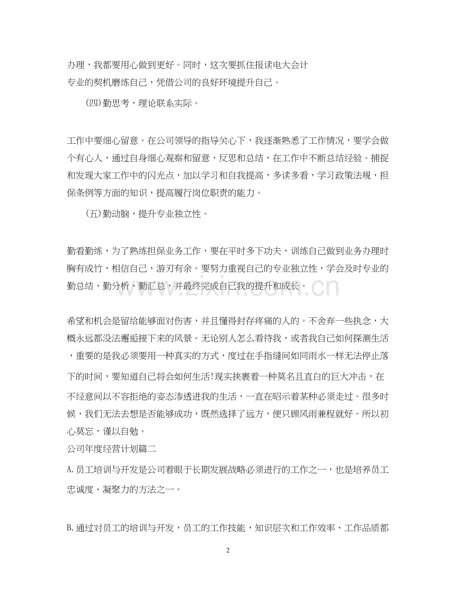 公司年度经营计划书2.docx_第2页