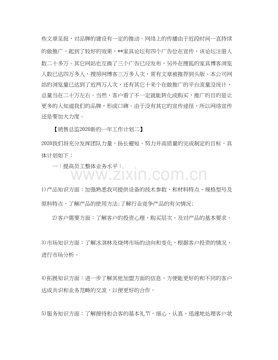 销售总监新的一年工作计划.docx_第3页