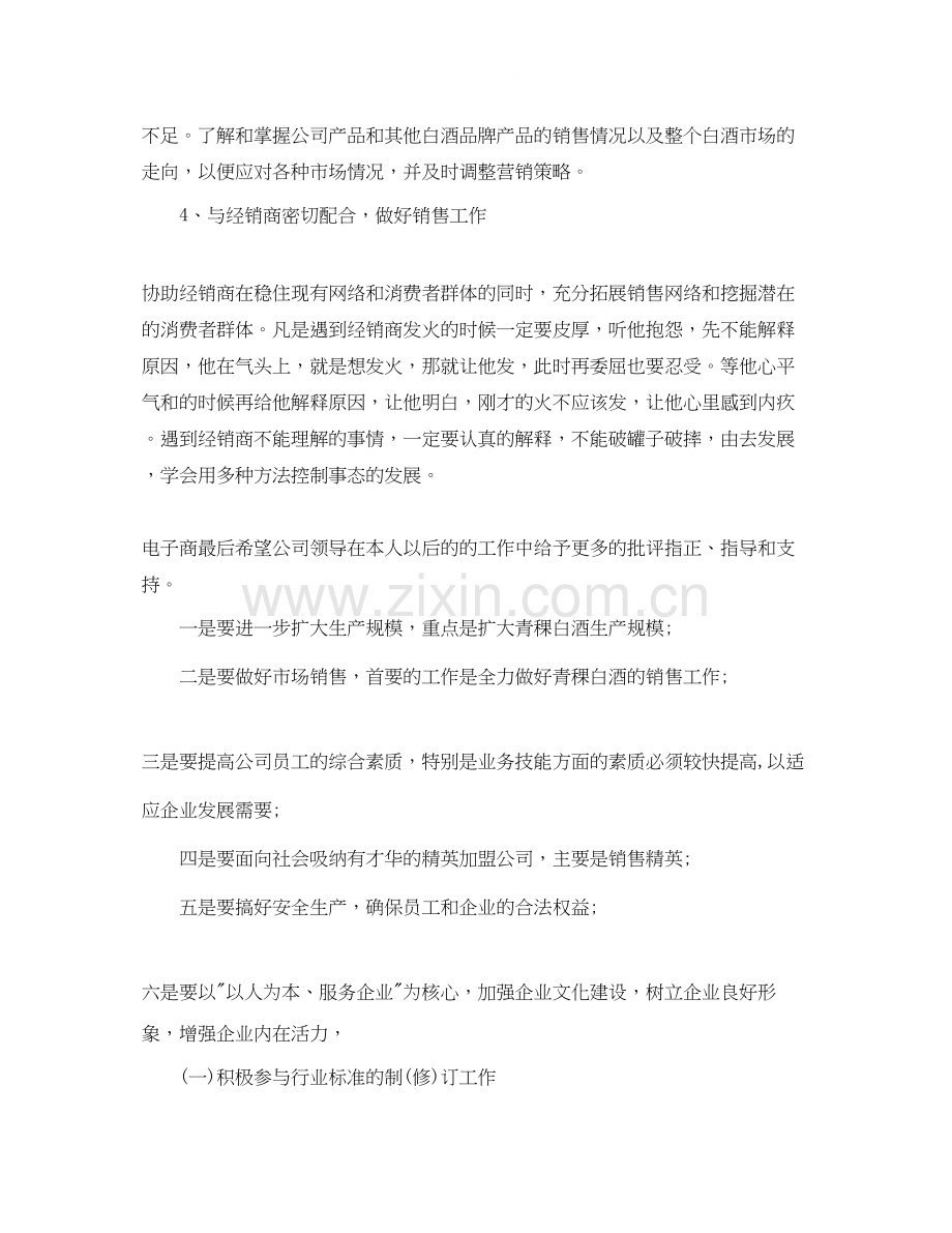 白酒销售年工作计划范文.docx_第2页