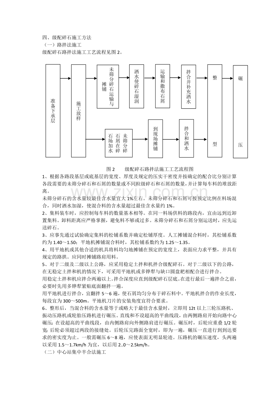 填隙碎石、级配碎石基层施工.doc_第3页