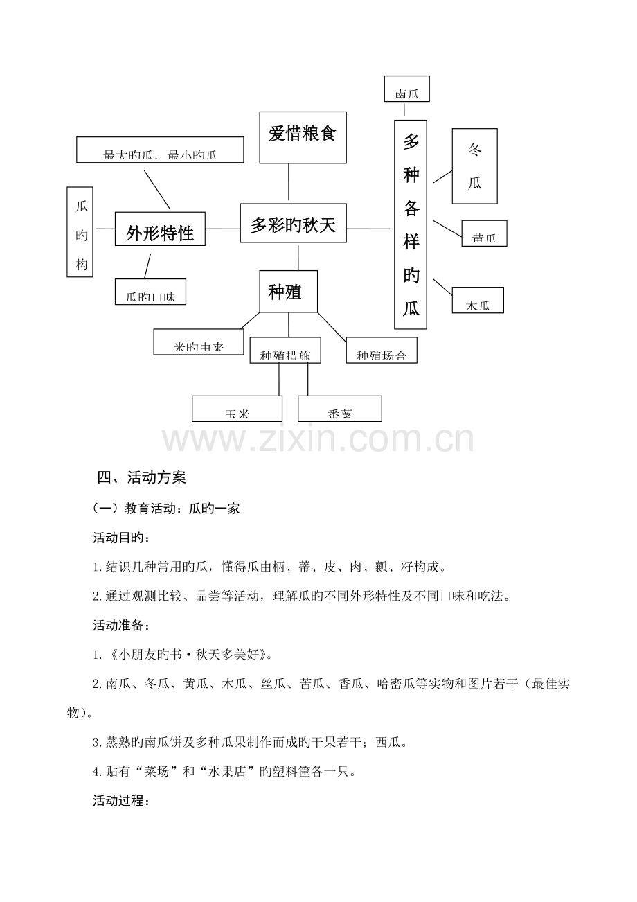 2022年电大学前教育专科毕业作业大班科学性主题活动“秋天多美好”.doc_第2页