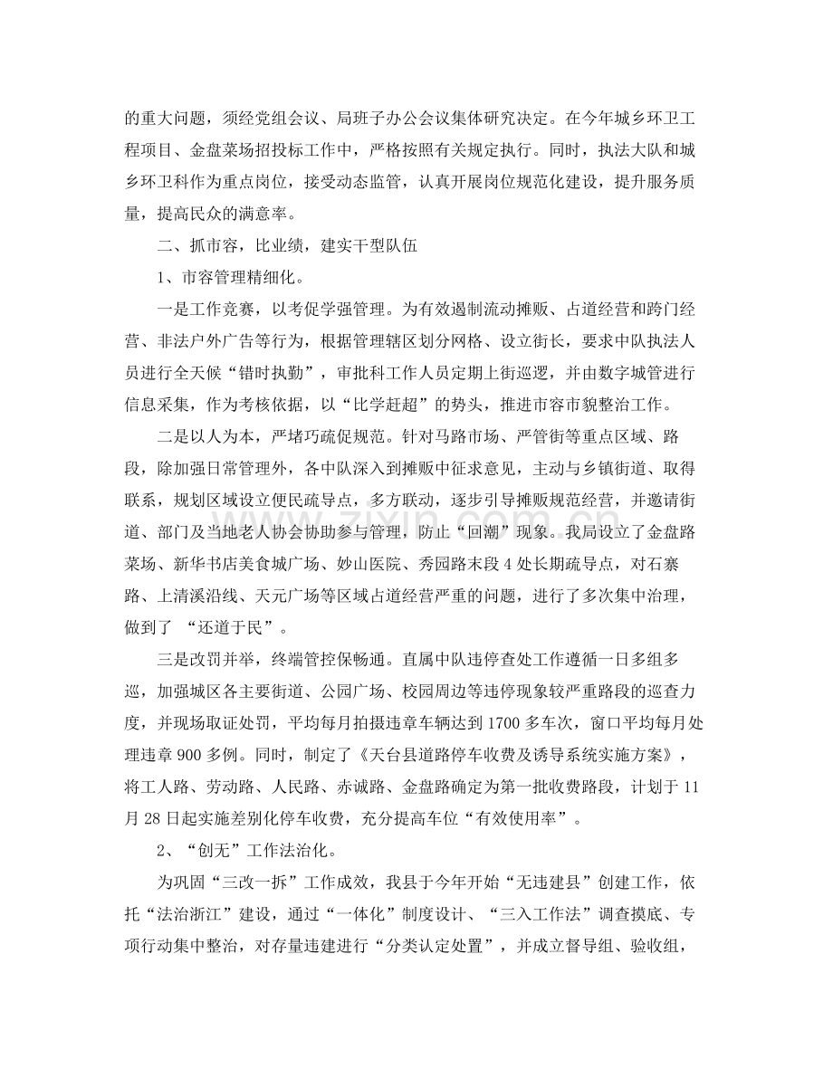 行政执法工作总结.docx_第2页