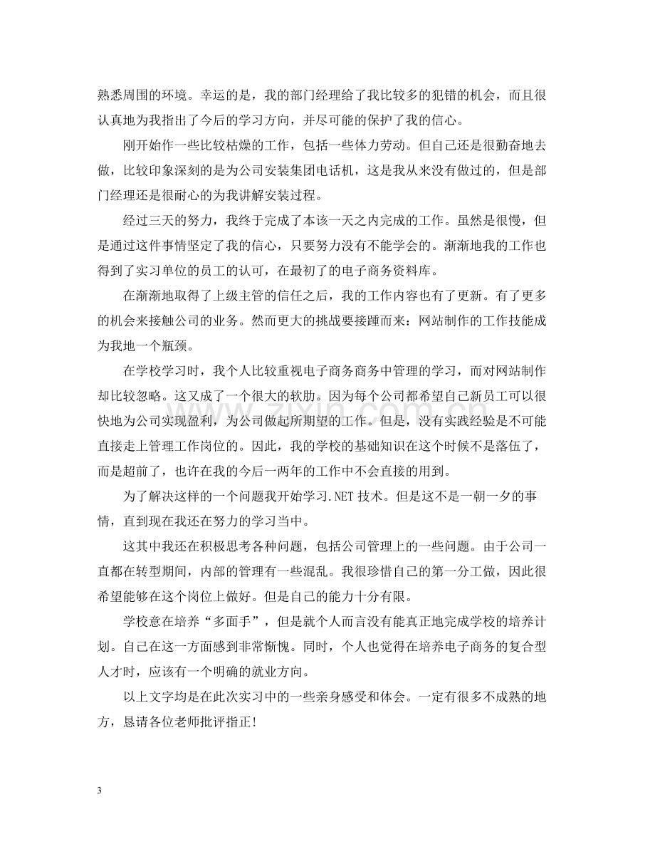 电子商务公司实习总结报告.docx_第3页