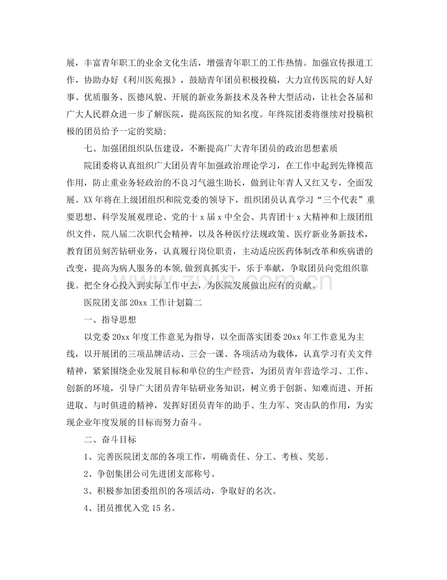 医院团支部工作计划 .docx_第3页