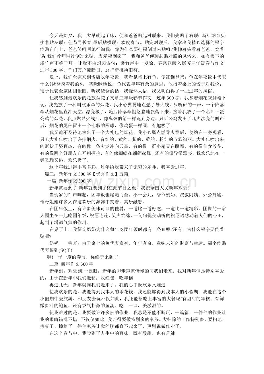 过年的作文300字.doc_第2页