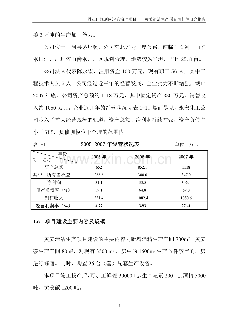 黄姜清洁生产项目可行性研究报告.doc_第3页