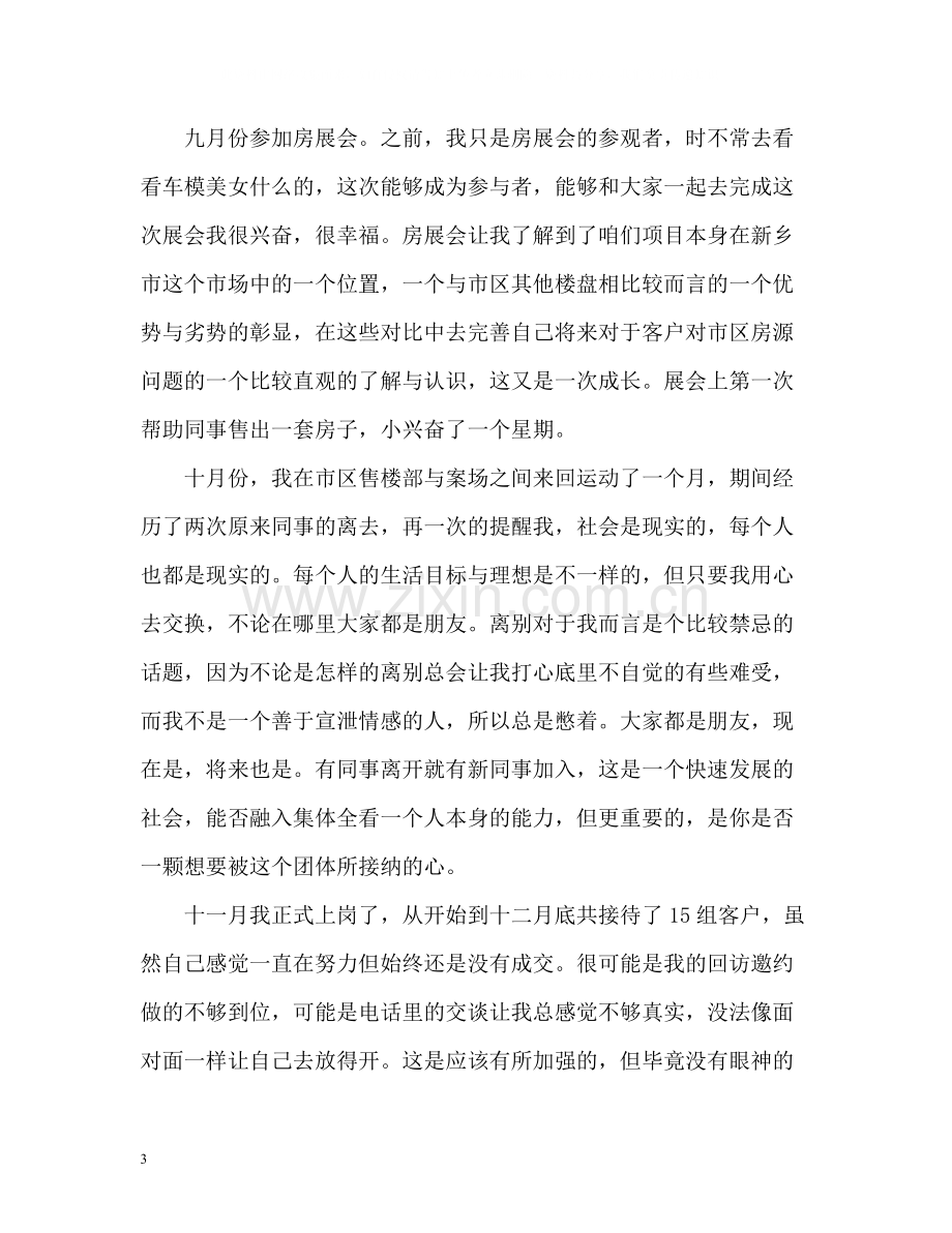 房地产置业顾问的个人工作总结.docx_第3页