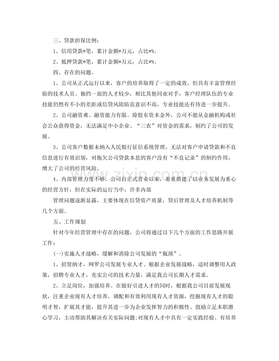 贷款公司年终总结范文3篇.docx_第2页