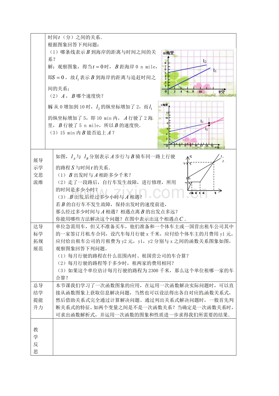 七年级数学上册 6.5.2 一次函数的应用教案 鲁教版五四制-鲁教版五四制初中七年级上册数学教案.doc_第2页